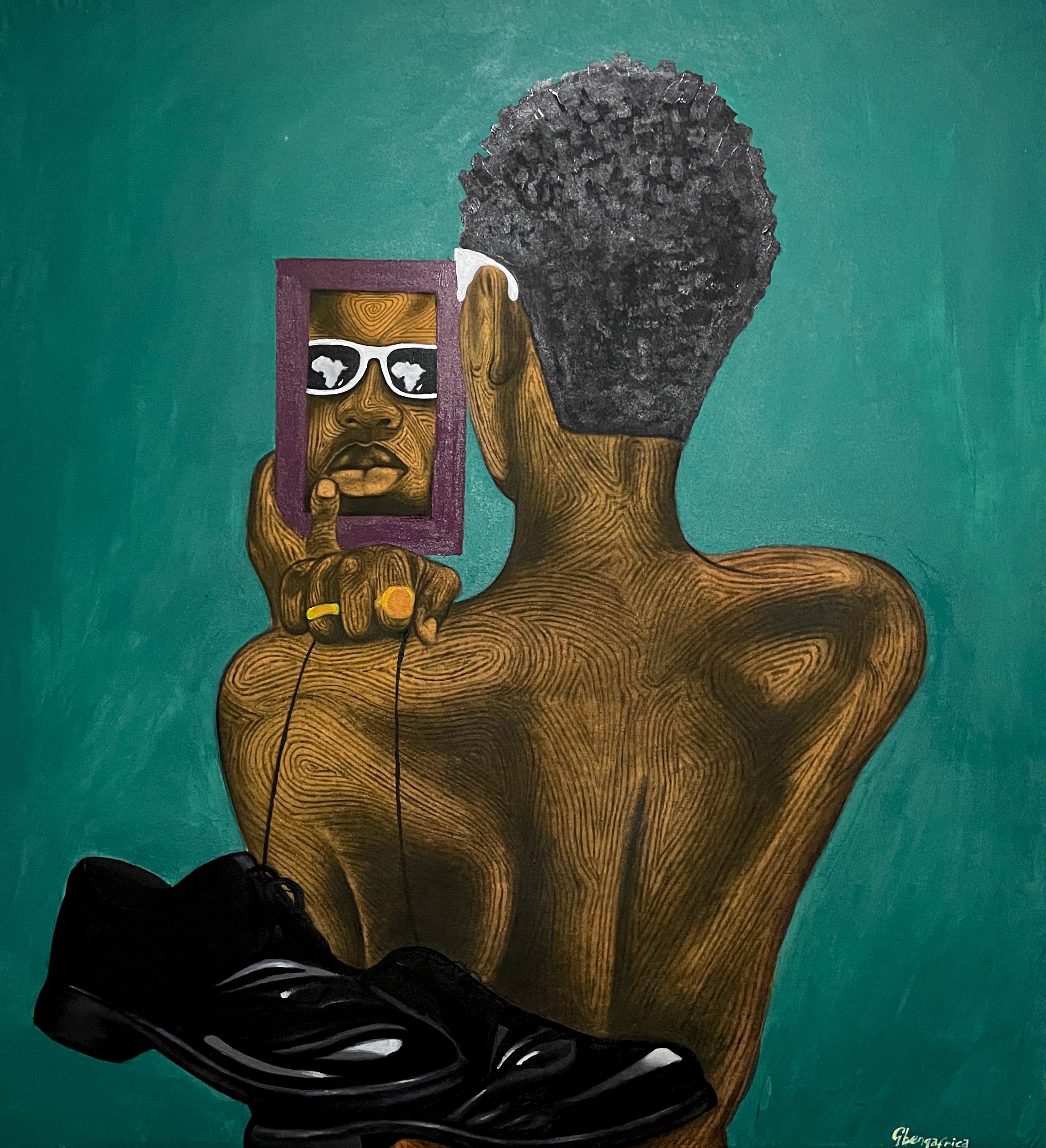 "beyond the mirrors gaze"